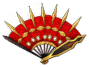Gilded Quill Fan